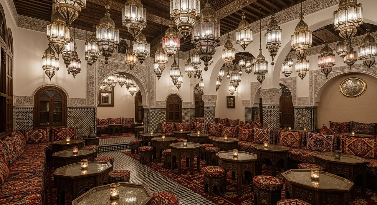 Moroccan Café Interior